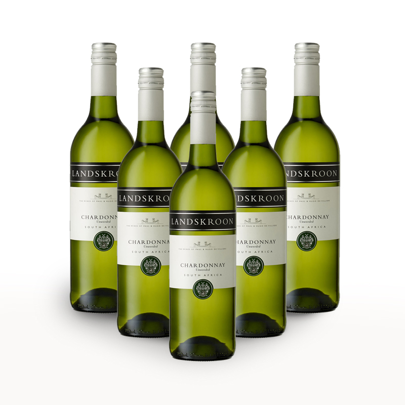 Unwooded Chardonnay 2019 (R56.50 Per Bottle, 6 Bottles)