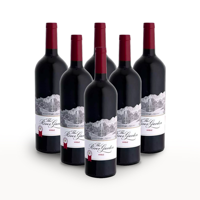 The River Garden Classique Shiraz 2017 (R91.50 Per Bottle, 6 Bottles)