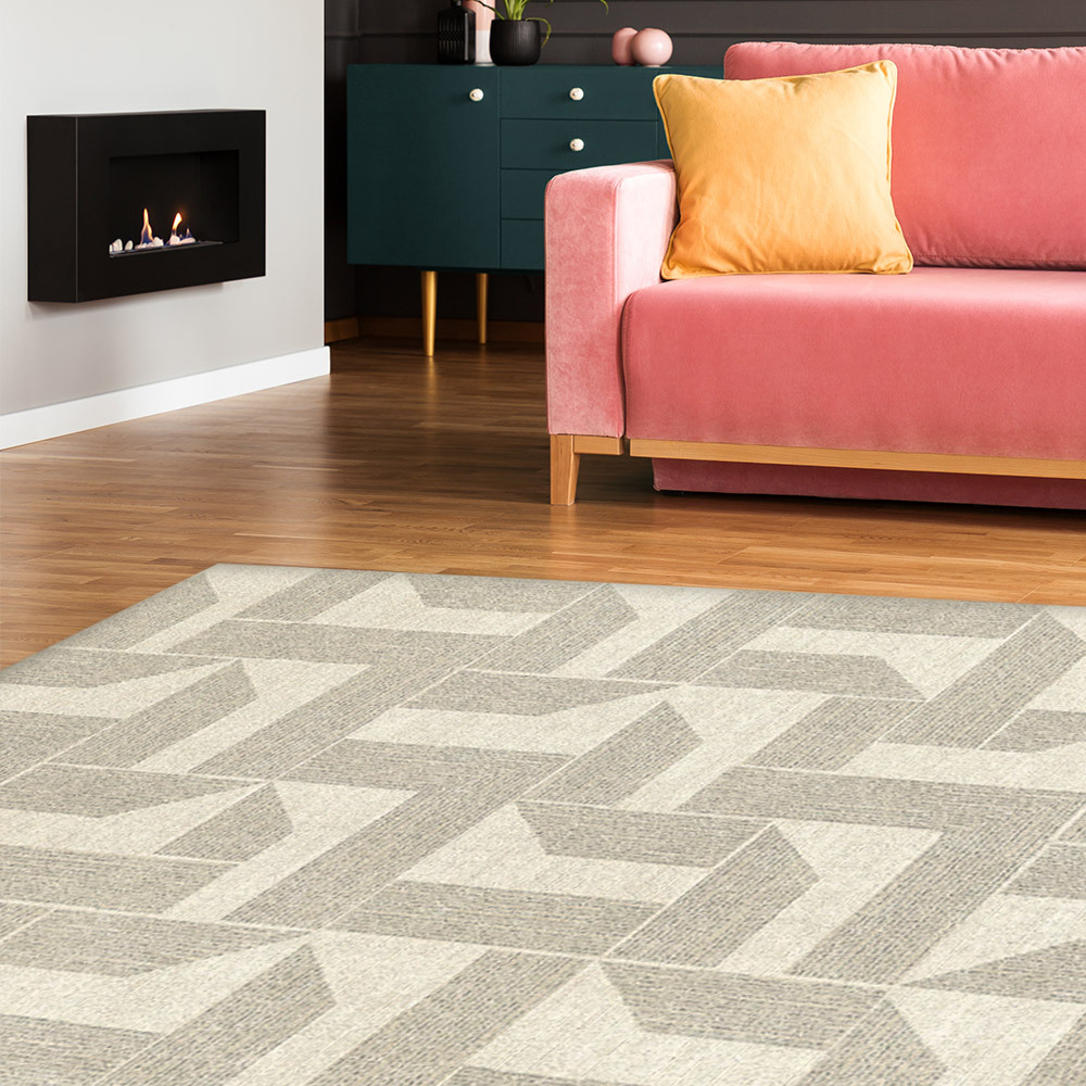 100% Polyester Microfibre Muse Rug