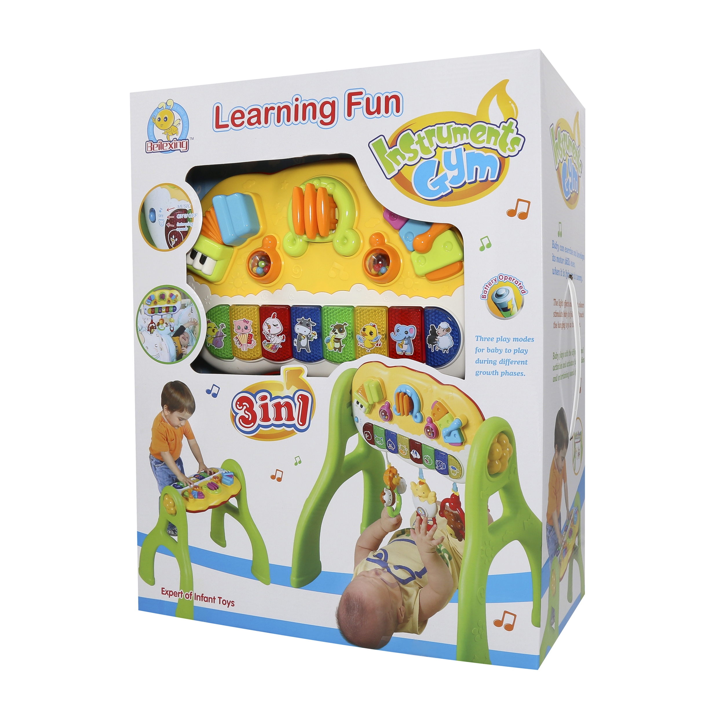 3-in-1 Infant Instruments Gym