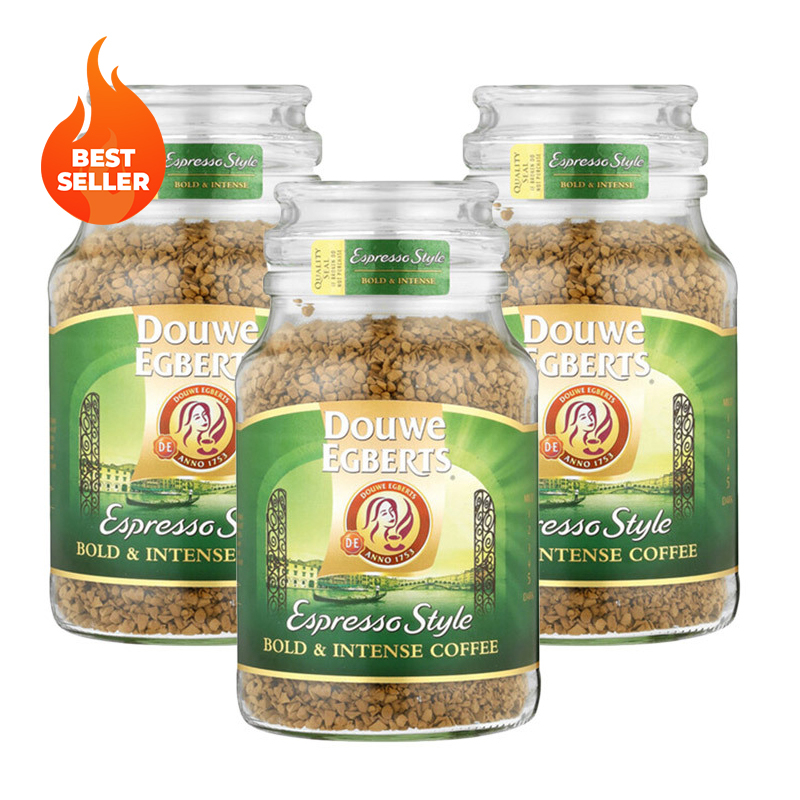 Pack of 3 200g Espresso Style Instant Coffee
