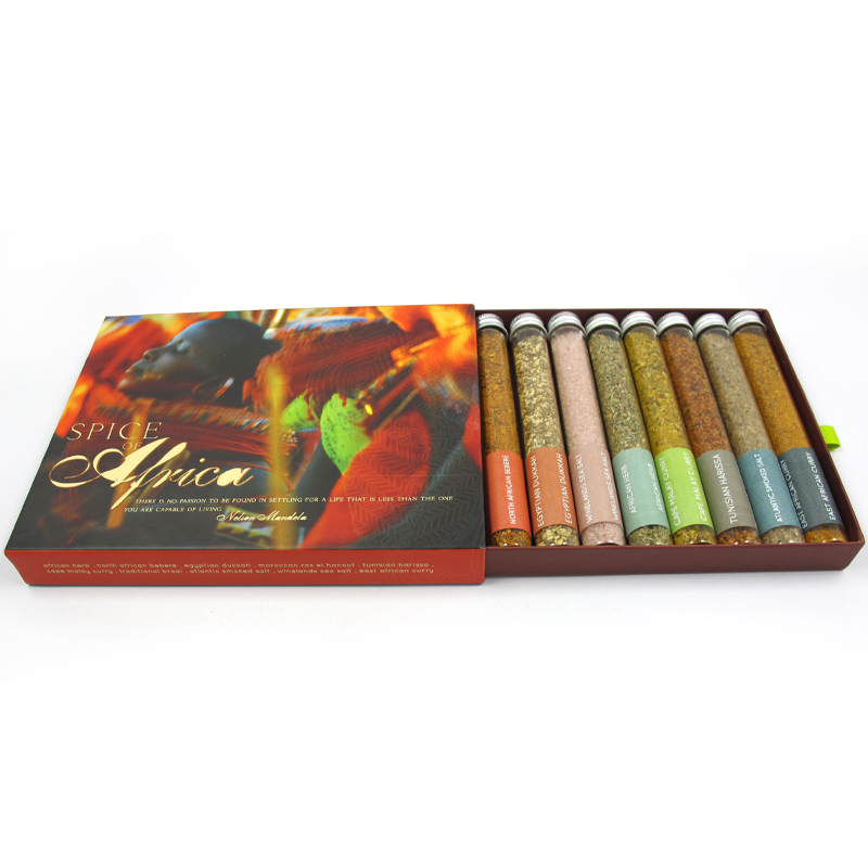 Spice of Africa Dancing Lady Slide Box (Collection of 10 Spices)