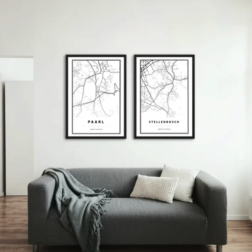 Map Wall Art Print