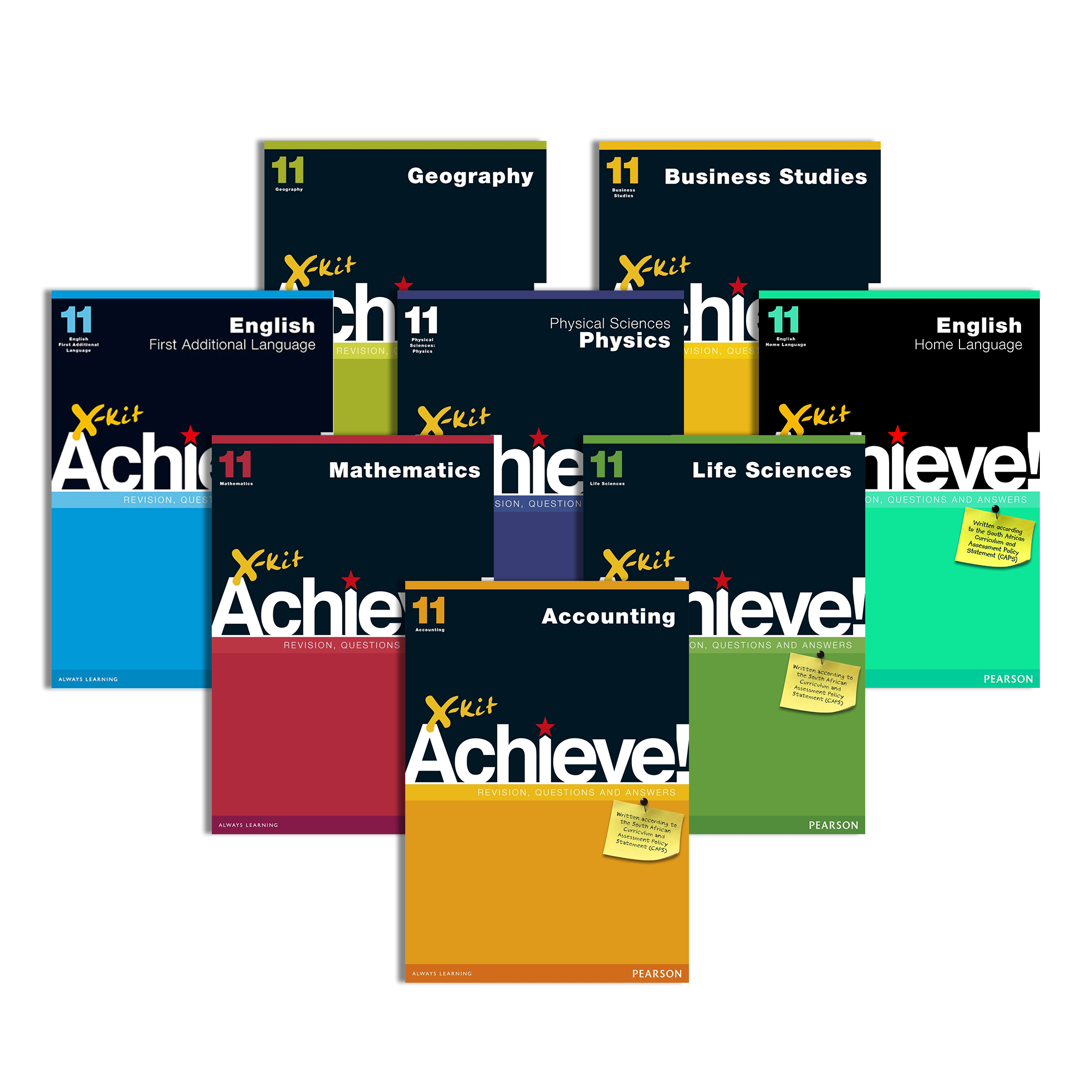 Study Guide Book Bundle Grade 11 (Revision, Question and Answer)