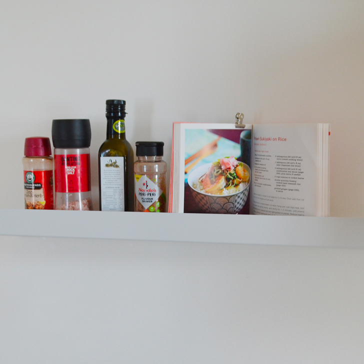 Blanche Minimalist Floating Shelf