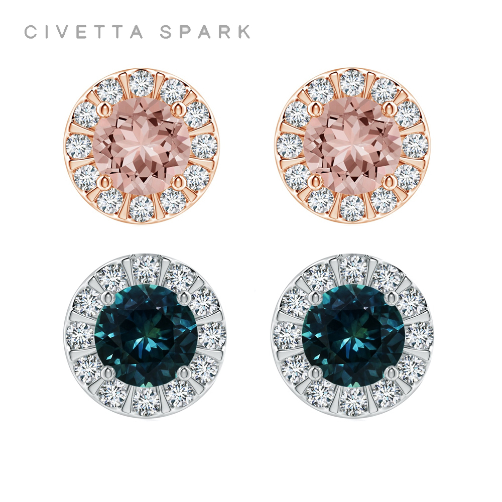 Rachel Studs with Swarovski Crystal