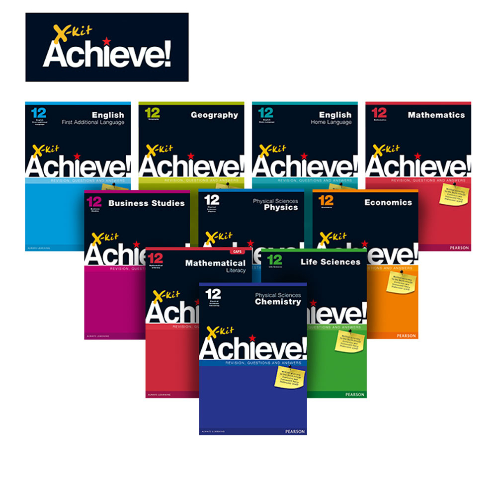 Study Guide Book Bundle Grade 12 (Revision, Question and Answer)