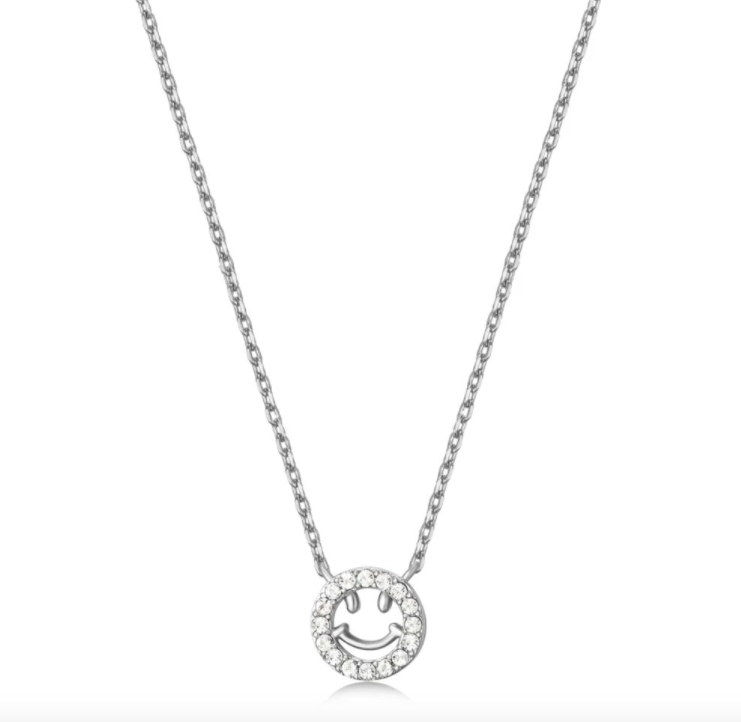 Rhodium-Tone Plated