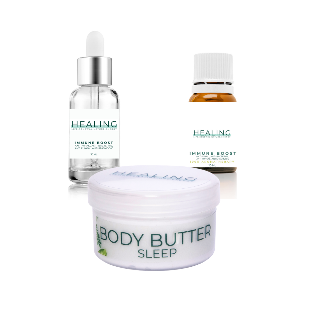 Set of 3 Oil, Balm & Body Butter Bundle
