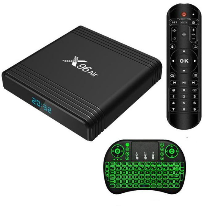 X96 Air Smart Android TV Box with i8 Keyboard Remote
