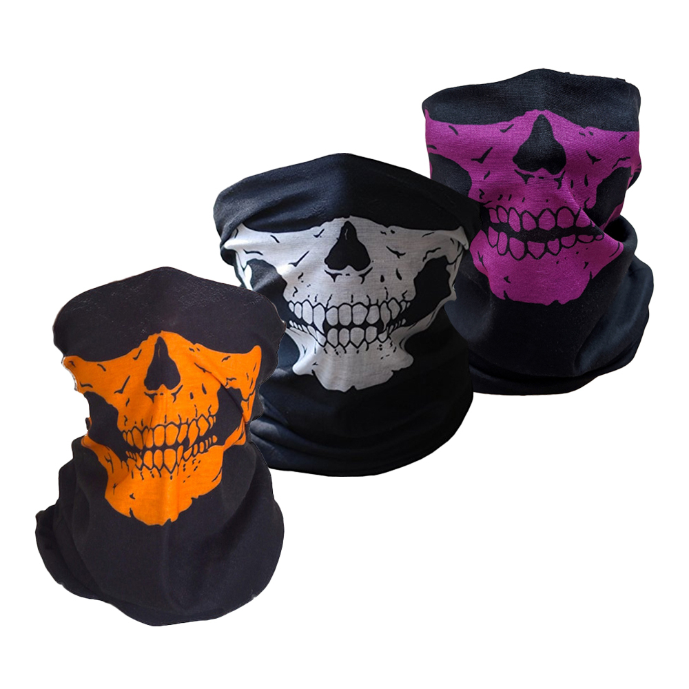 1 x Purple, 1 x Black & White, 1 x Orange