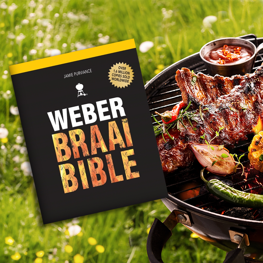 Weber Braai Bible in English or Afrikaans