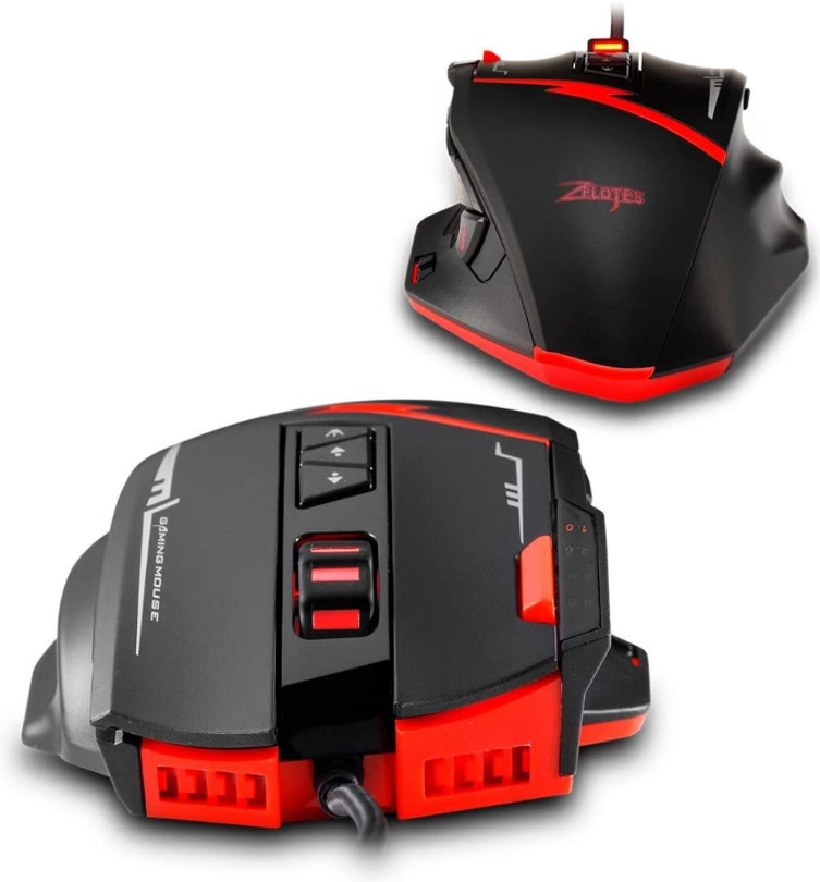 Professional Wired Gaming Mouse with RGB Light (Model: C15)