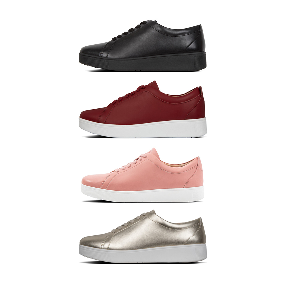 Ladies Rally Leather Sneakers