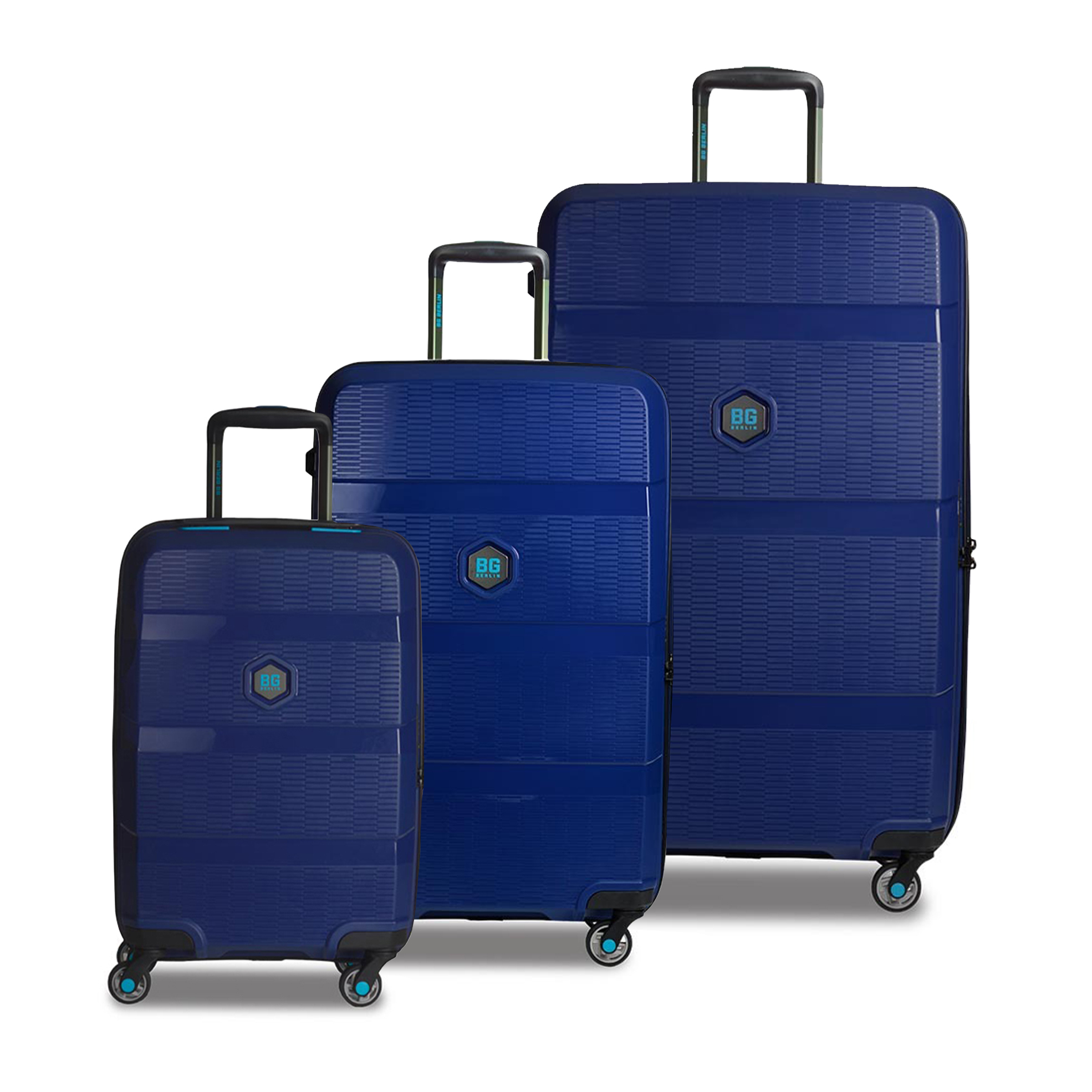 Premium Zip2 Jazz Blue Hardshell Case Luggage