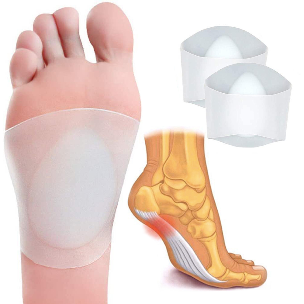 Pack of 2 Pain Relieving Padded Foot Arch Sleeves