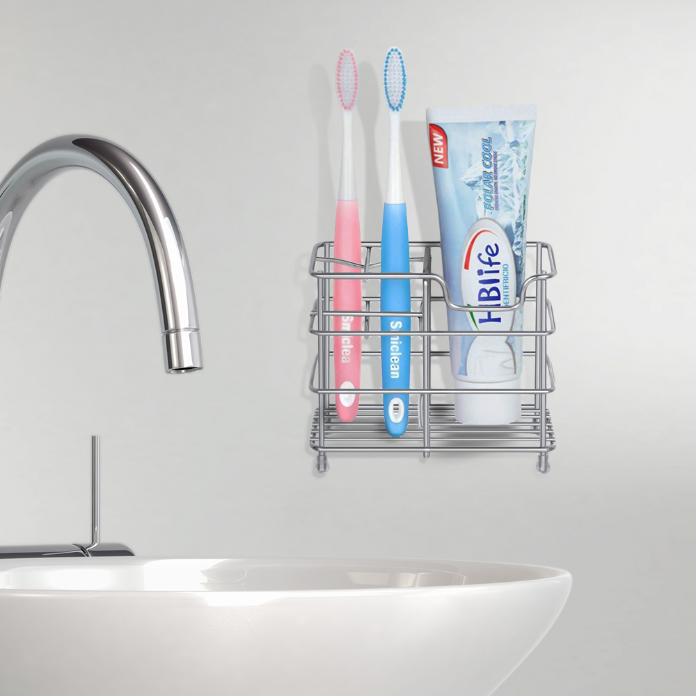 Stainless Steel Toothbrush Holder
