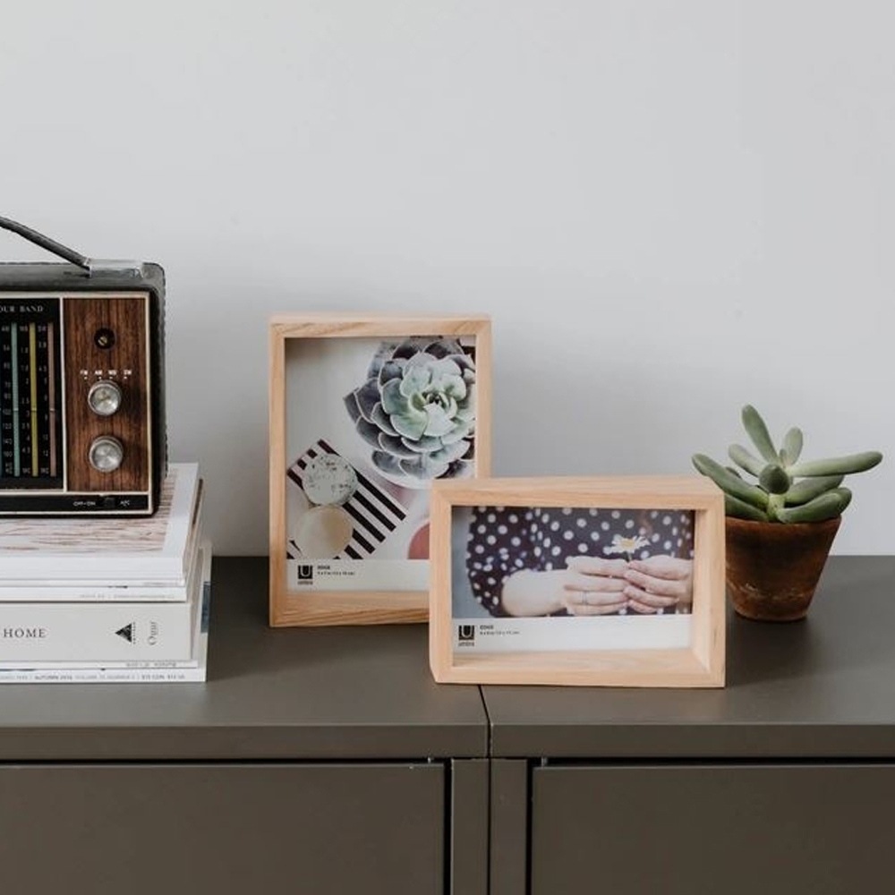 Edge Natural Wood Picture Frame