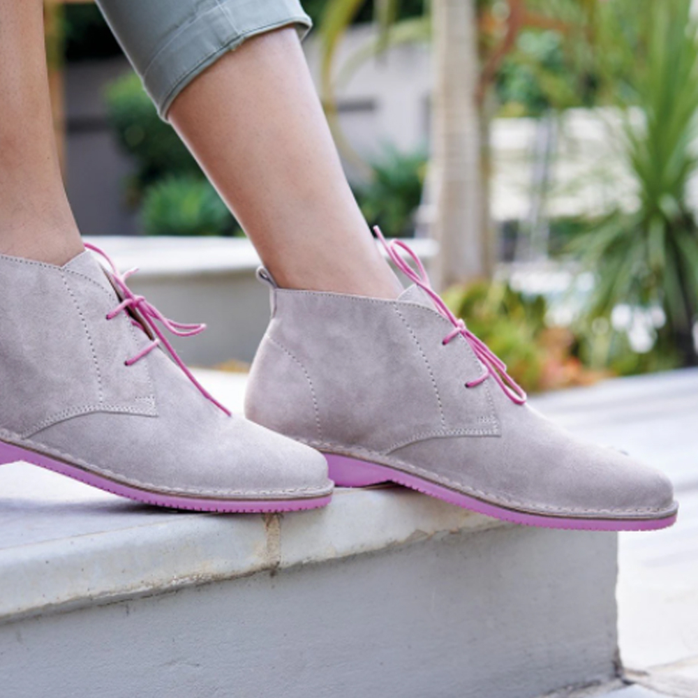 Ladies Genuine Leather & Suede Velskoen