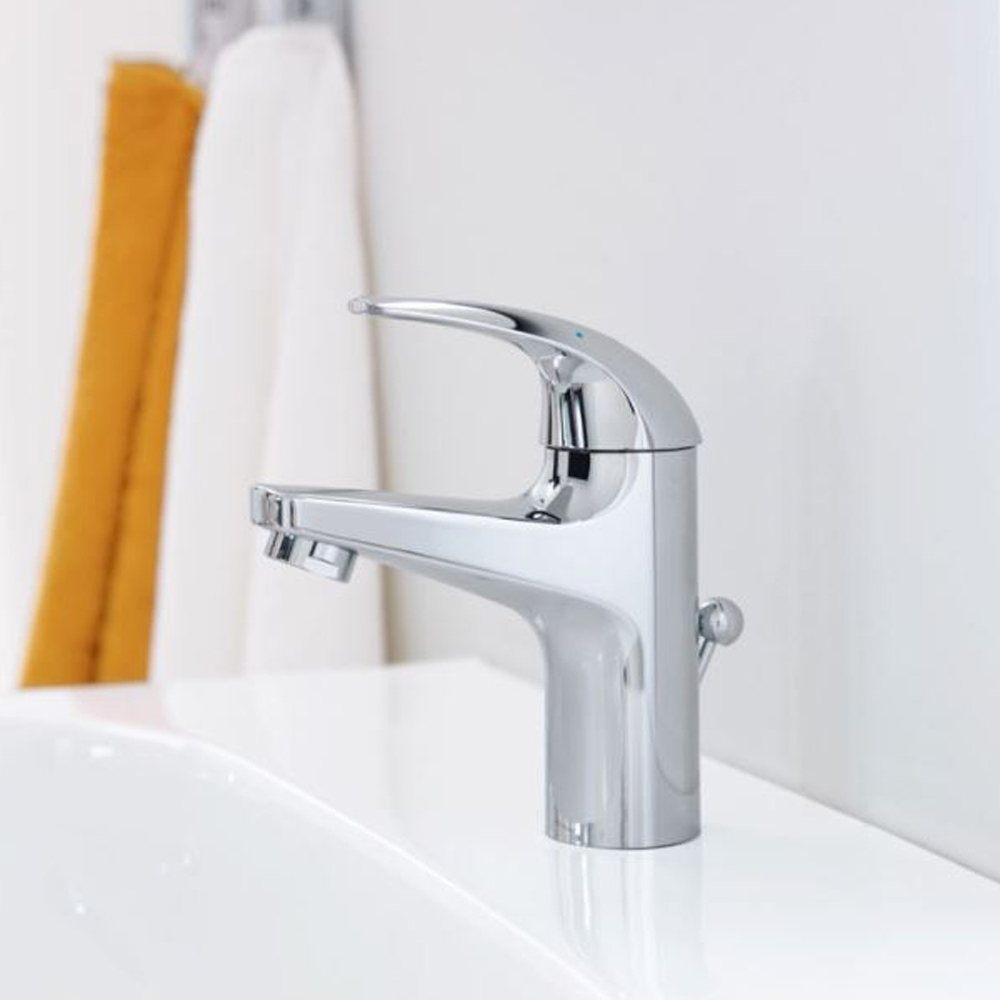 BauCurve Single-Lever Basin Mixer 1/2″