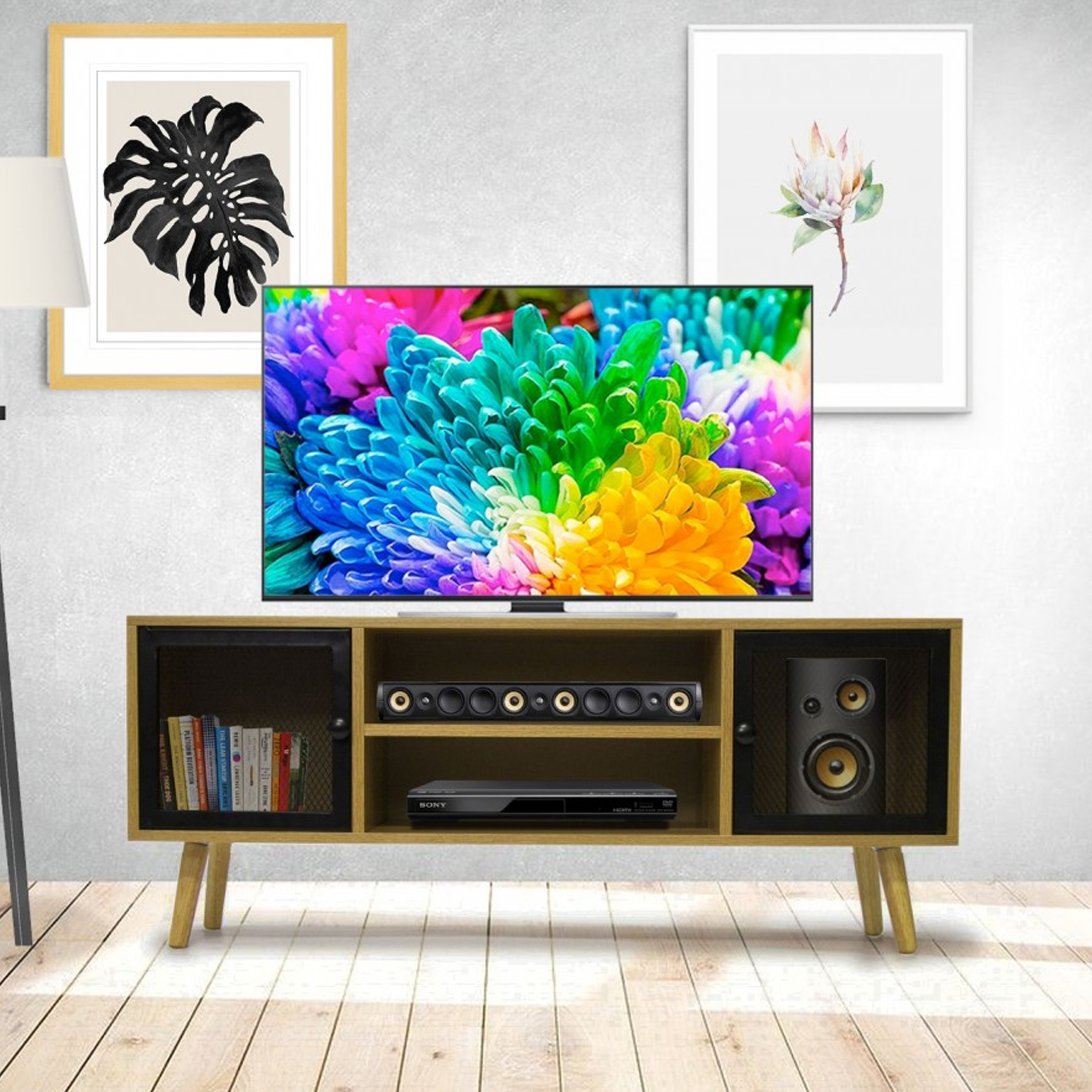 Modern 1 Door or 2 Door Revere TV Unit