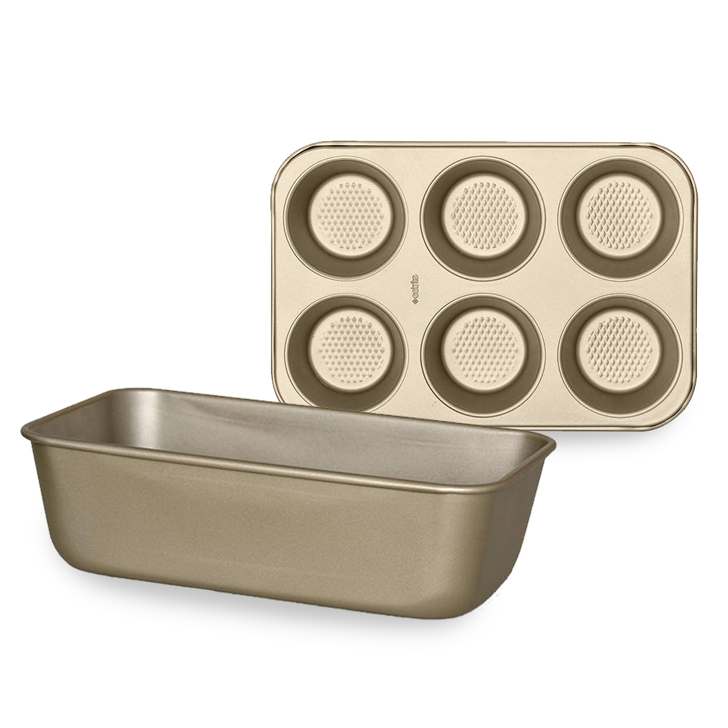 6 Cup Muffin Pan & Loaf Pan Set