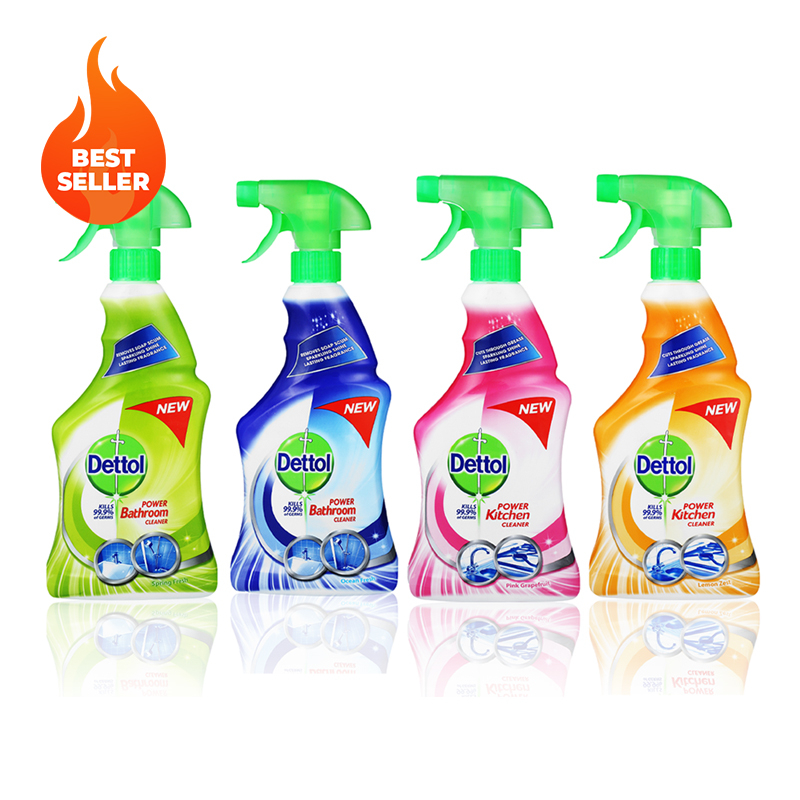 4 Piece Bathroom & Kitchen Cleaning Bundle