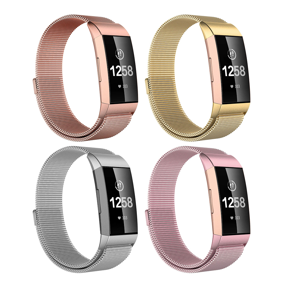 Small Milanese Straps for Fitbit Charge 3 & Charge 4