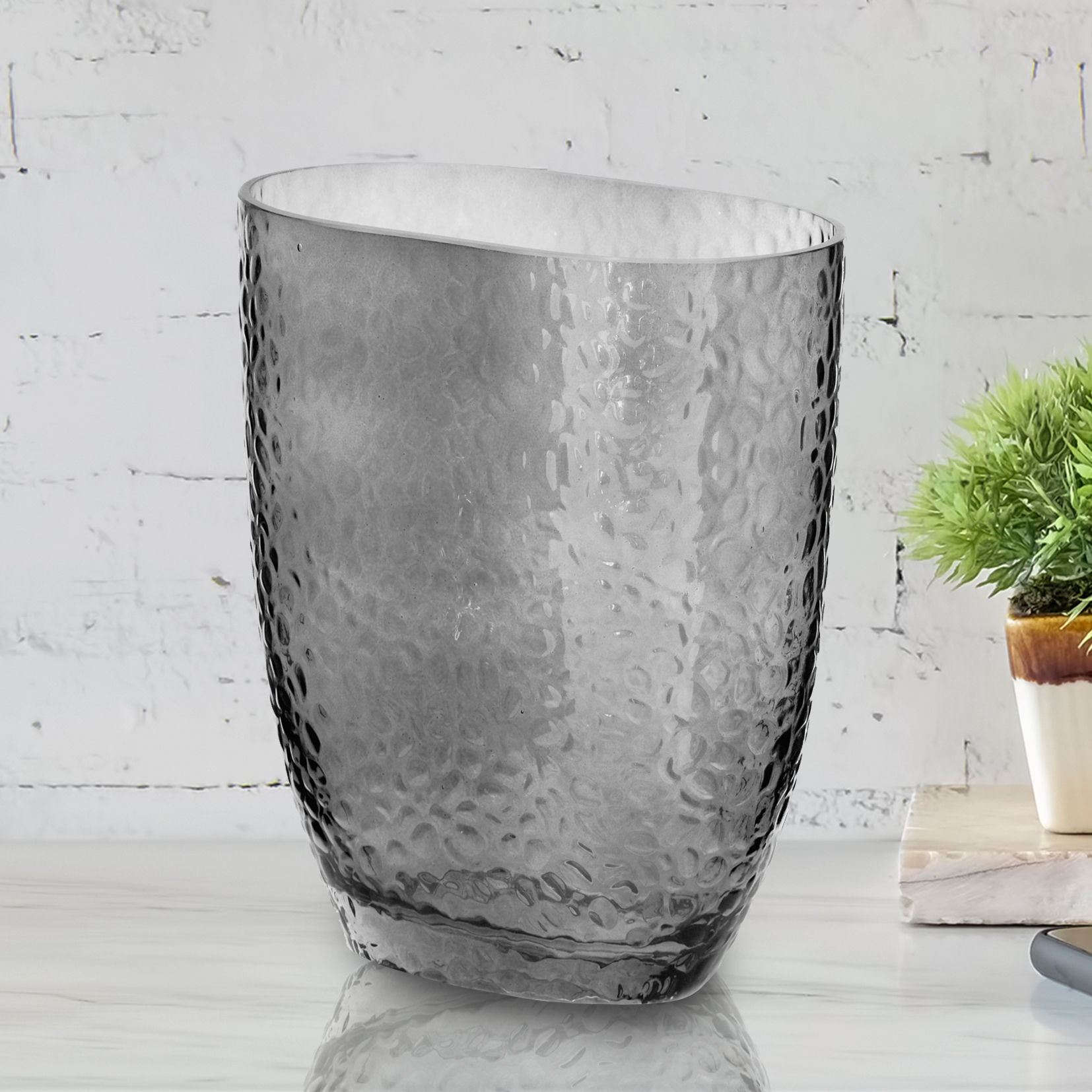 22cm Oval Vase