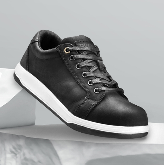 Men's Lace-up Leather Sneakers