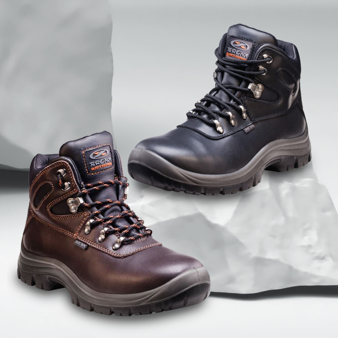 Unisex Volcano Leather High Boots