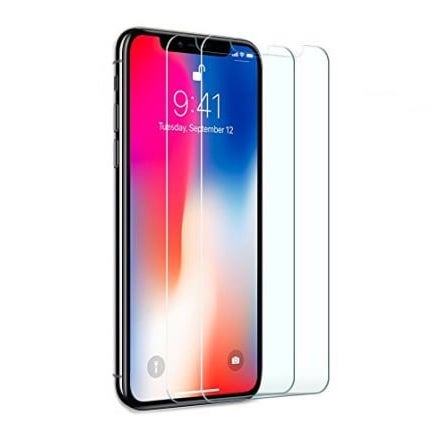 2 screen protectors included