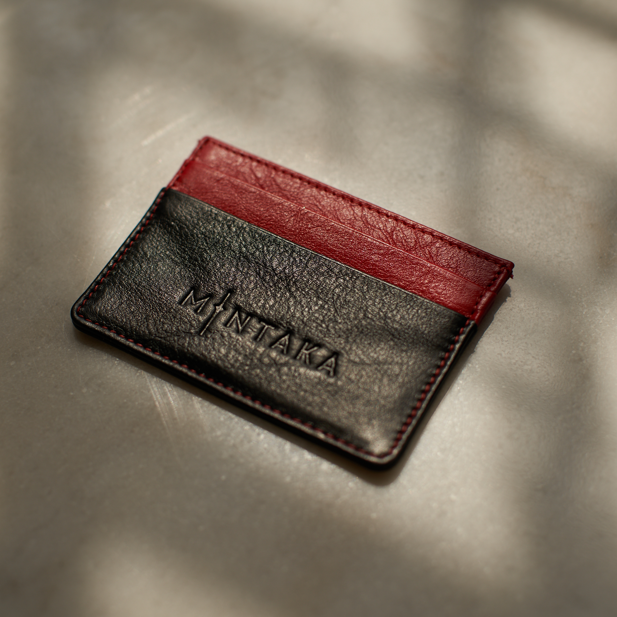 Star Leather Card Holder