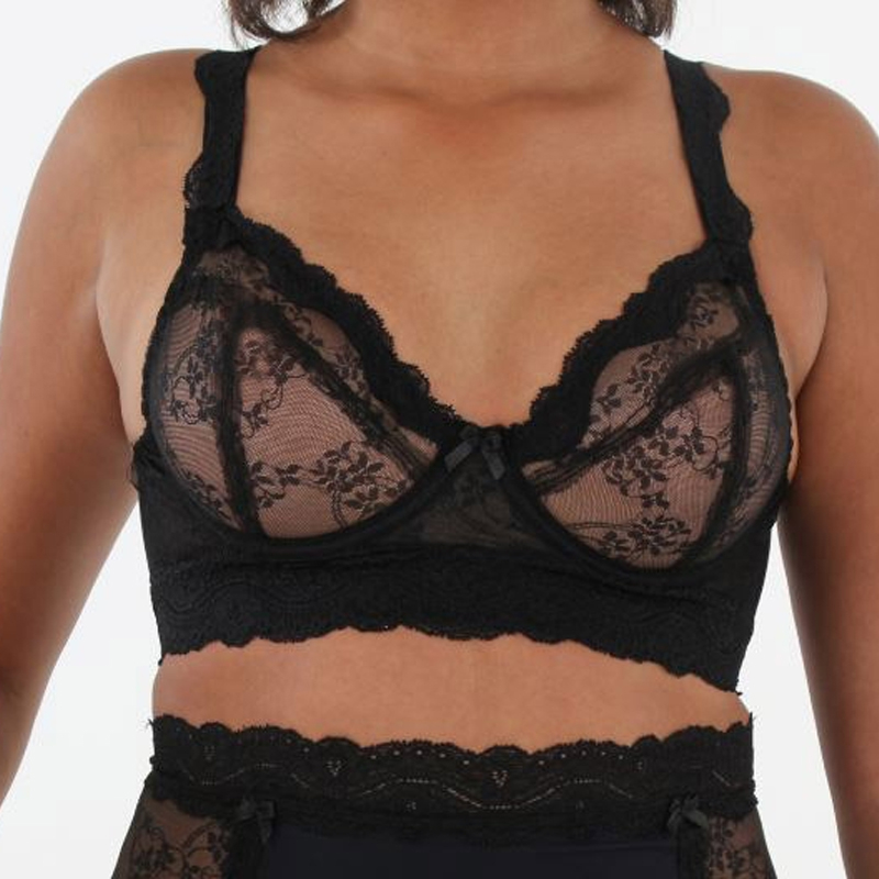 Queen Protea Long-Line Bra