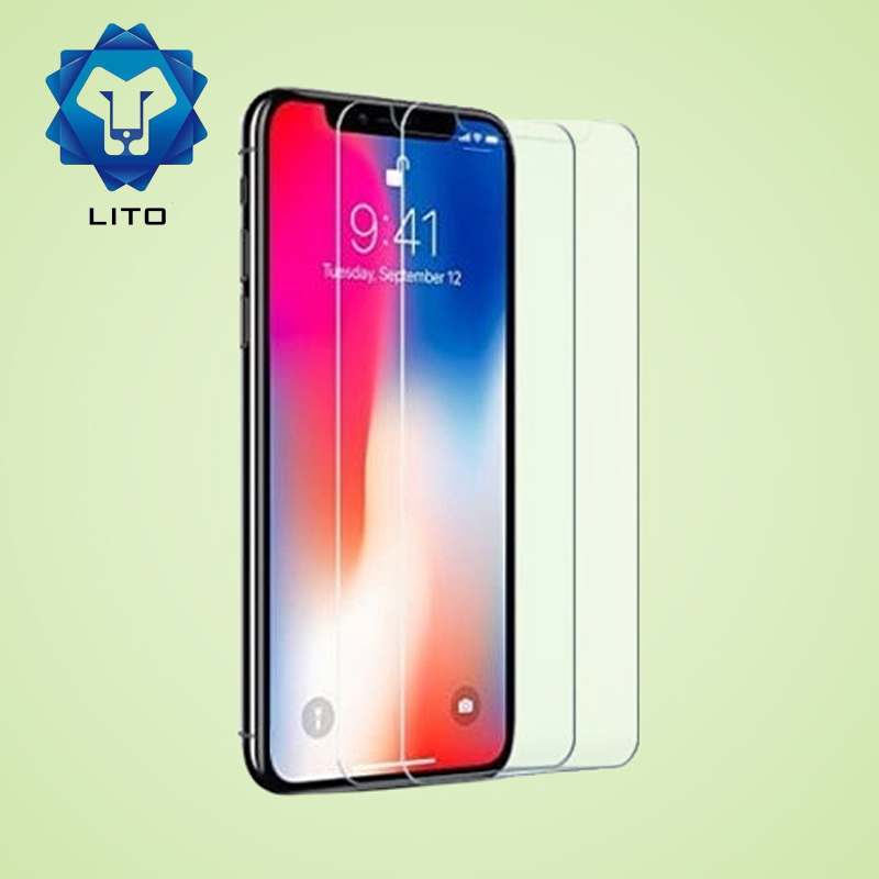 Pack of 2 Premium Tempered Glass Screen Protectors for iPhone