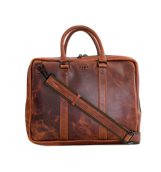 13" Genuine Leather Supernova Laptop Satchel