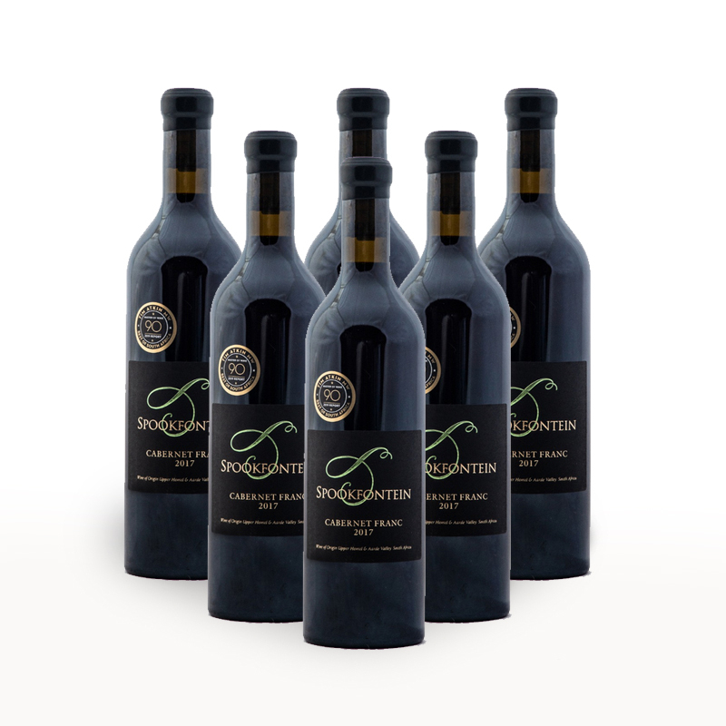 Hemel-en-Aarde Cabernet Franc 2017  (R116.50 Per Bottle, 6 Bottles)