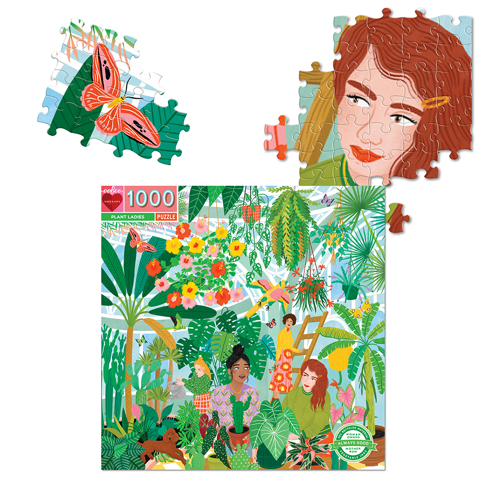 Plant Ladies 1000 Piece Puzzle