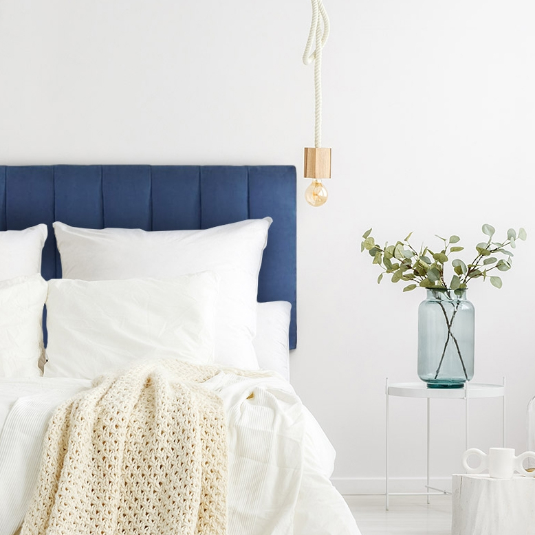 Lincoln Velvet or Linen Headboard
