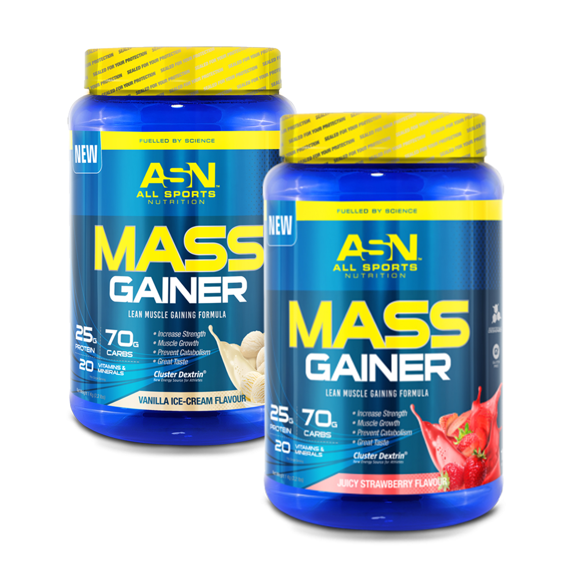 Pack of 2 1kg Lean Muscle Gaining Formula