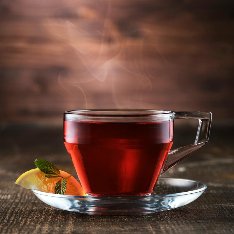 12-Piece Glass Tea Cup & Saucer Set