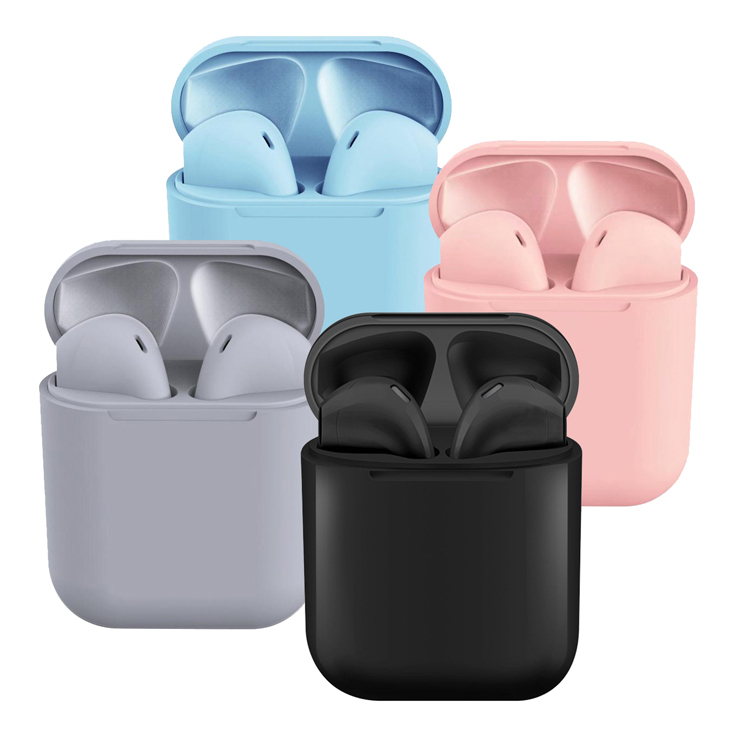 Wireless Colourful Matte Finish i12 Earpods