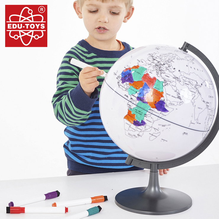 28cm Colour My World Globe
