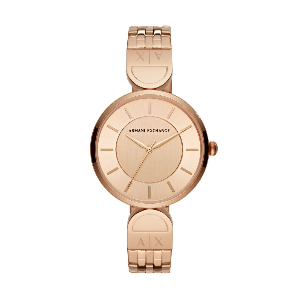 Women's Brooke Rose Gold Stainless Steel Round Watch