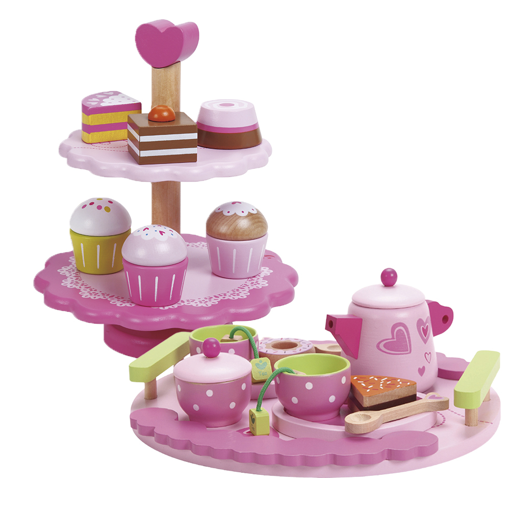 Fantasy Wooden Afternoon Tea Play Set