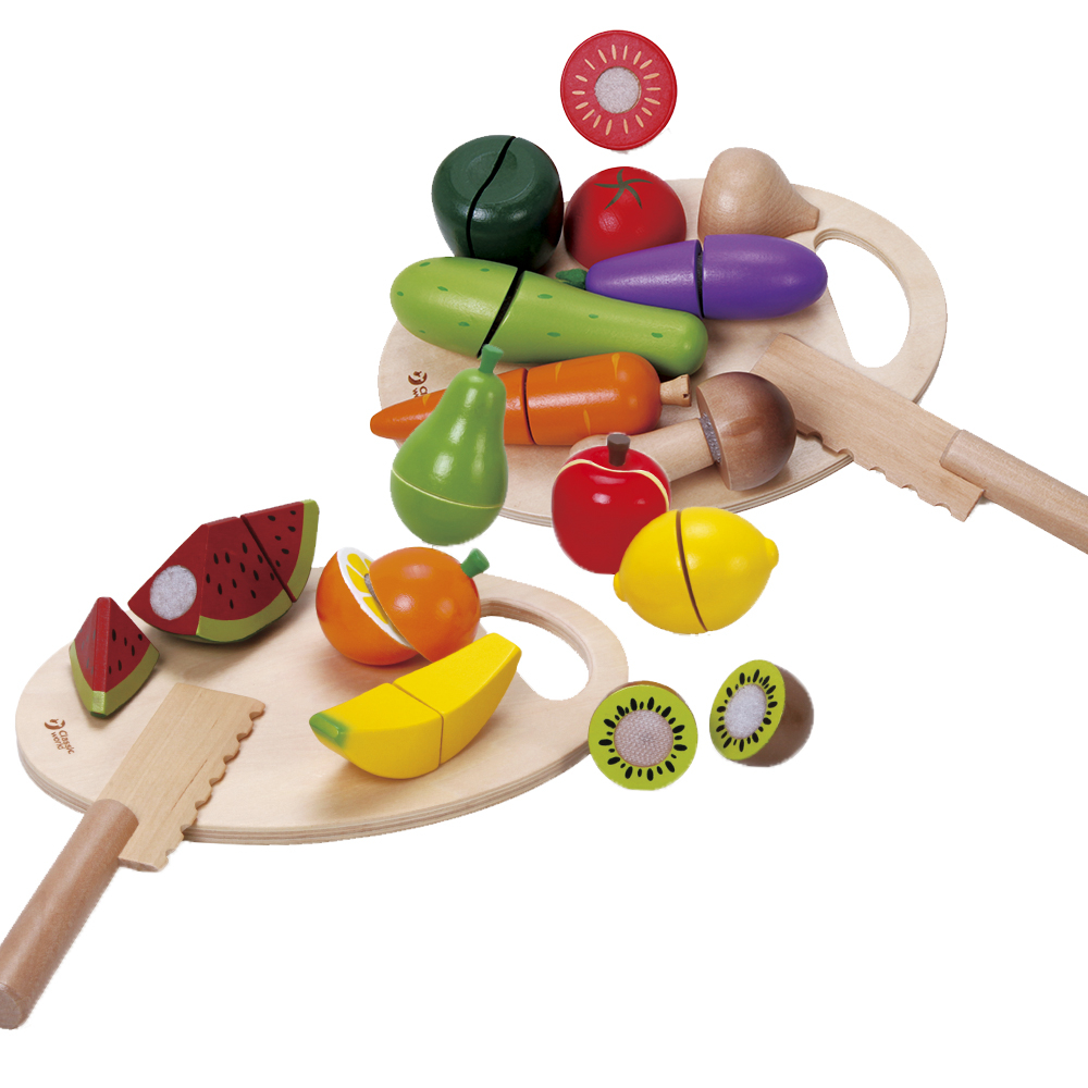 Wooden Fruit and Veg Set