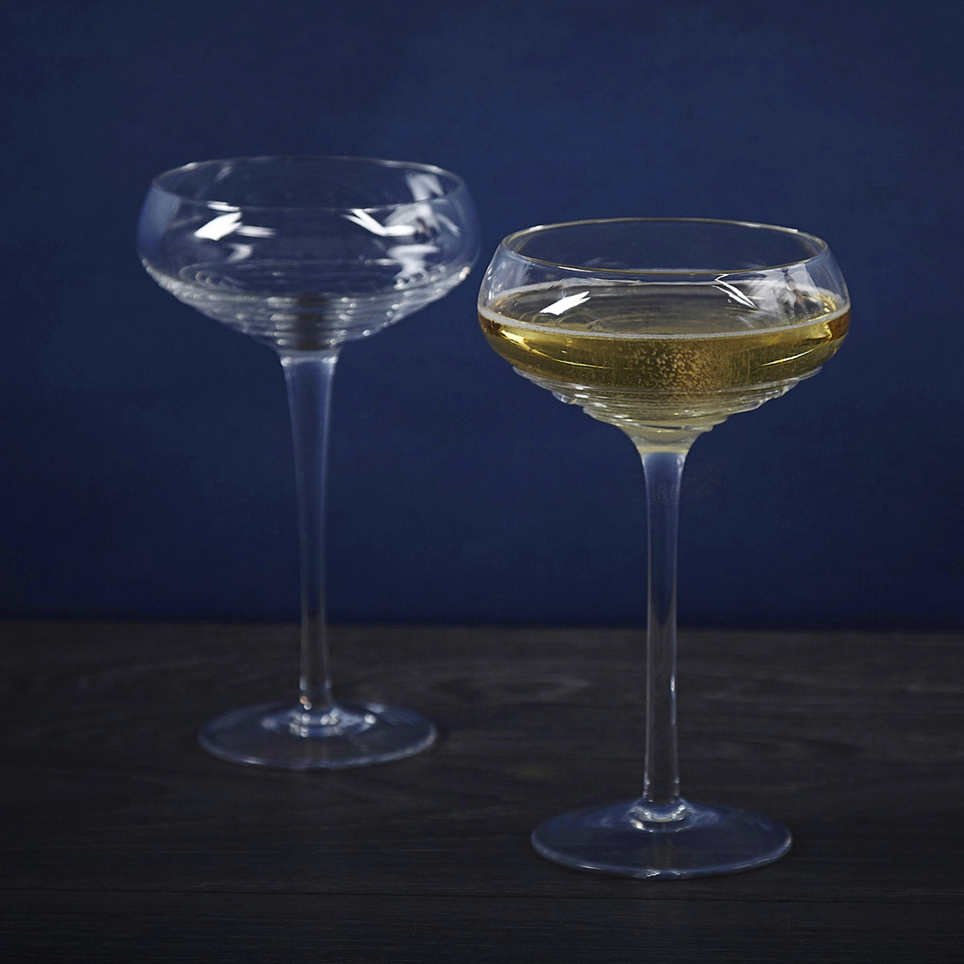 Set of 2 265ml Ciara Champagne Saucers