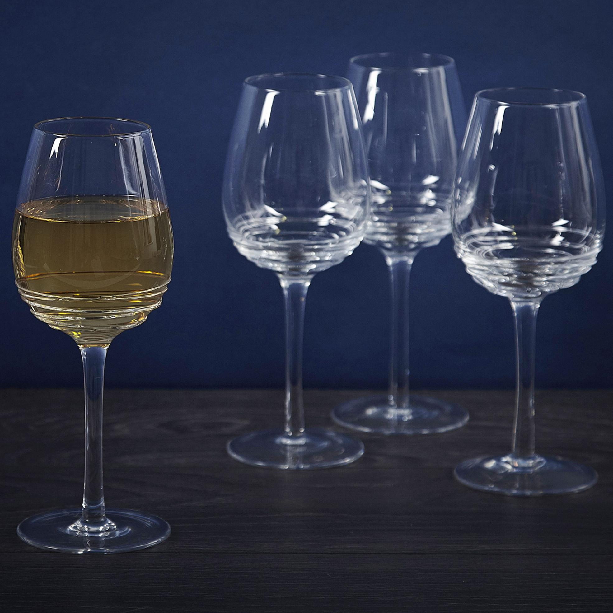 Set of 4 300ml Ciara White Wine Glasses