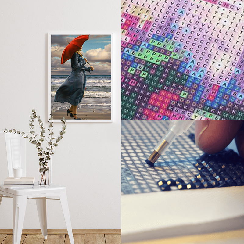 5D DIY Diamond Painting by Numbers Kit