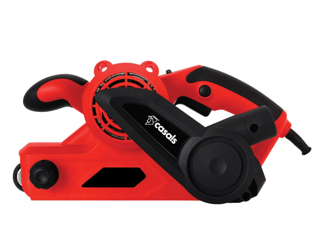 810W Belt Sander with Safety Lock Switch